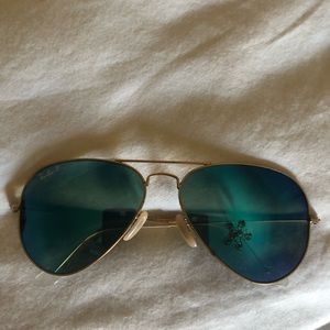 Polarized RayBan aviators